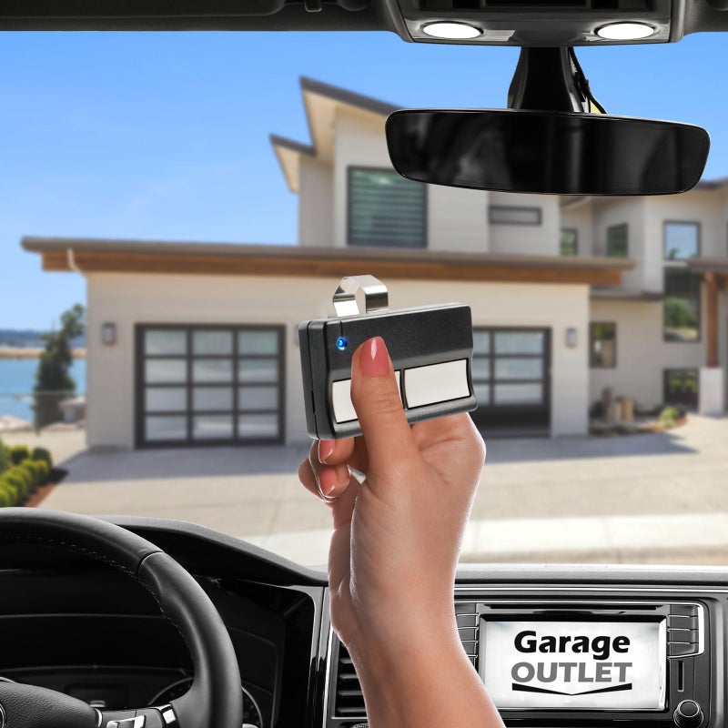 Garage Outlet 2 Garage Outlet Remotes for 971LM 972LM Garage Door Opener - Image 3